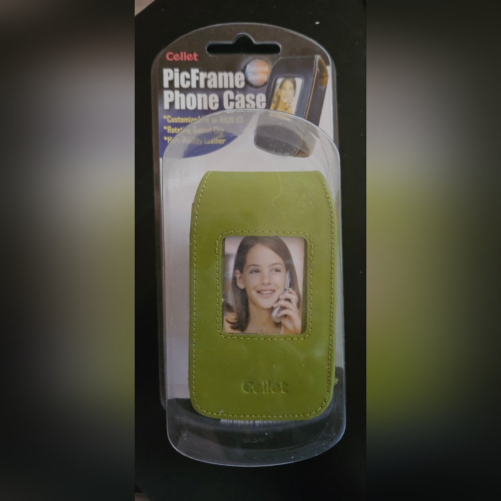 Cellet Olive Phone Case with Picture Frame